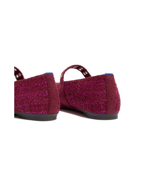 Rothy's Red The Max Buckle Mary Jane