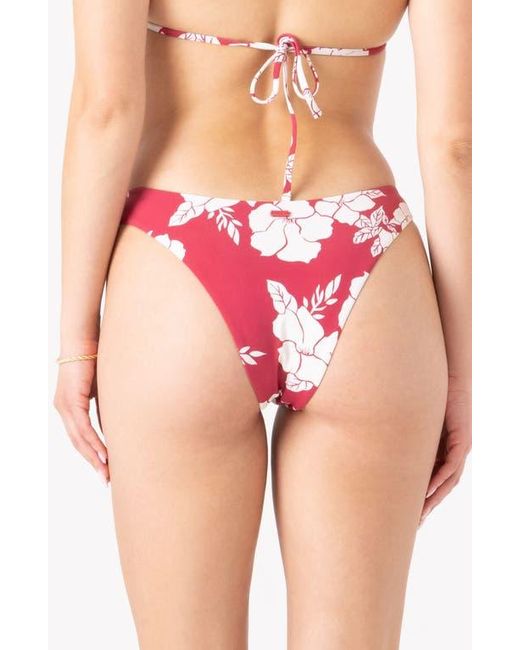 Roxy Pink Hideaway Bikini Bottoms