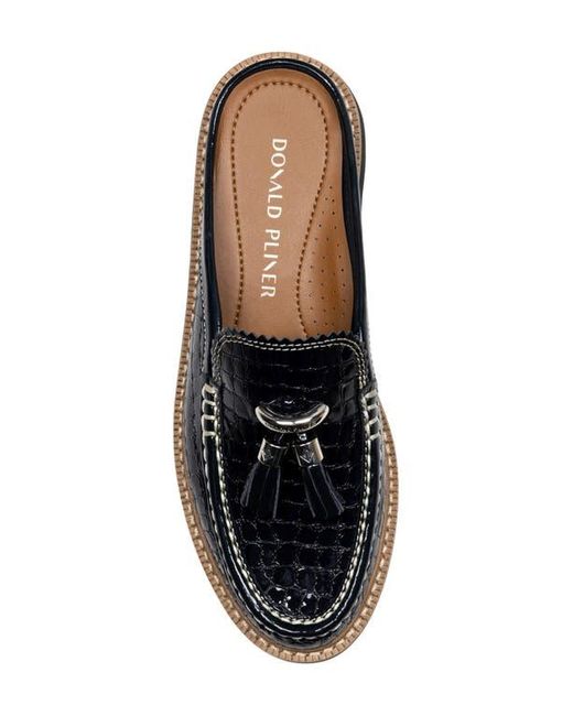 Donald J Pliner Mule Tassel Loafer in Black | Lyst display picture 3