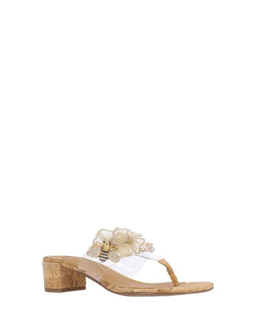 J. Reneé Metallic Beeutiful Sandal