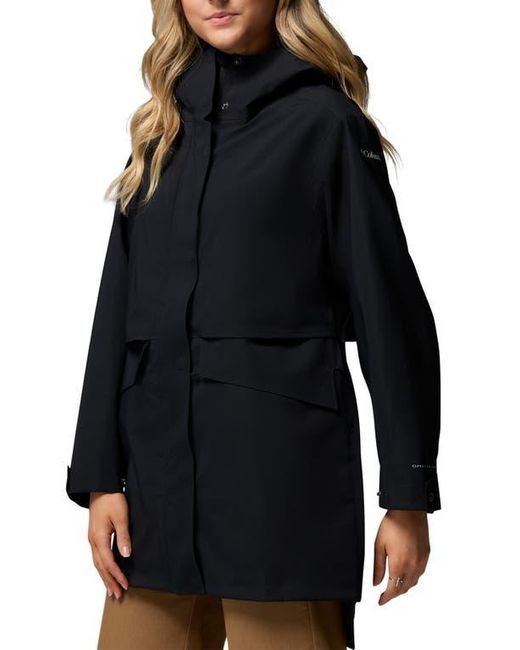 Columbia Black Amazerain 3L Shell Jacket