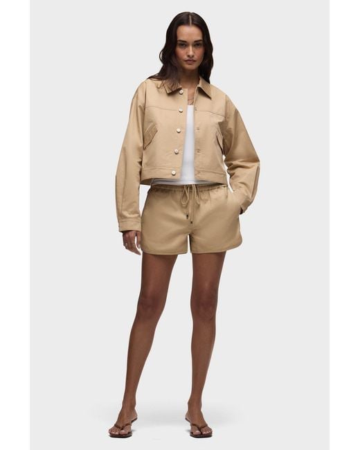Hudson Natural Drawstring Short