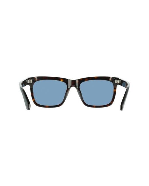 Ferragamo Blue 55Mm Gradient Rectangle Sunglasses for men