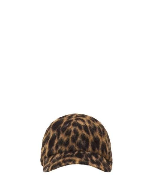Lanvin Brown Print Cap for men