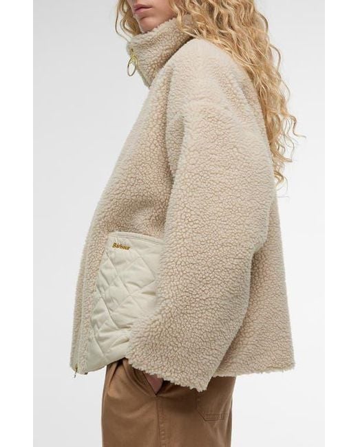 Barbour Natural Brawby High Pile Fleece Jacket