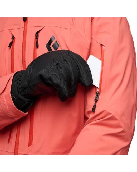 Black Diamond Red Recon Lt Shell Jacket