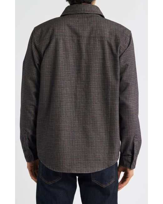 AG Jeans Black Wesley Relaxed Fit Utility Button-Up Shirt for men