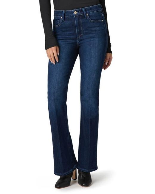 PAIGE Blue Laurel Canyon High Waist Bootcut Jeans
