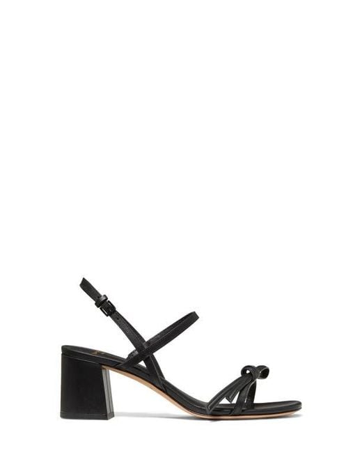 Kate Spade White Loop Slingback Sandal