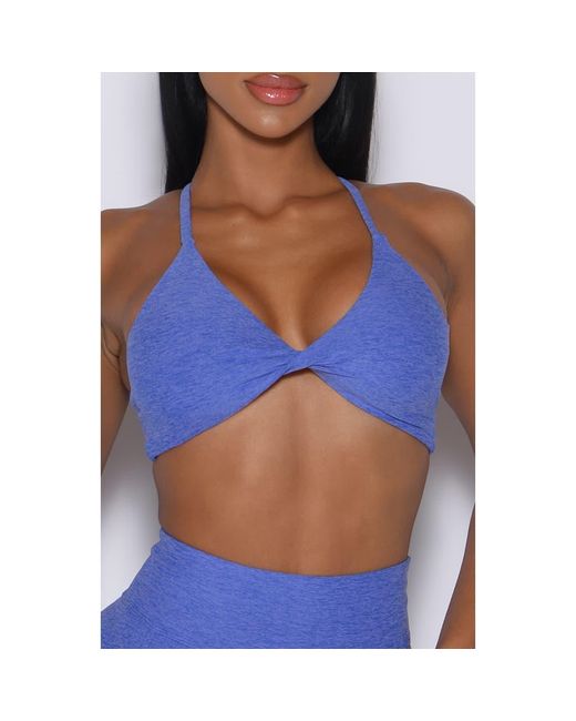Bombshell Sportswear Blue Twist Mini Bra