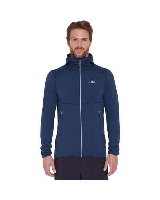 Rab Blue Evolute Hooded Jacket for men