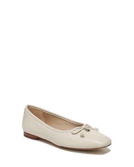 Sam Edelman White Meadow Ballet Flat