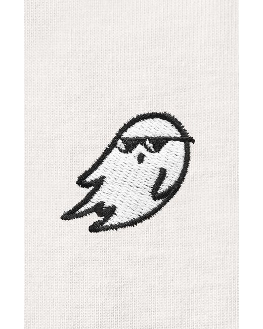 Alix White Ghost Mode Jersey Relaxed Tee
