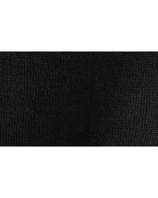Coperni Black Knot Sleeve Cotton Polo Sweater