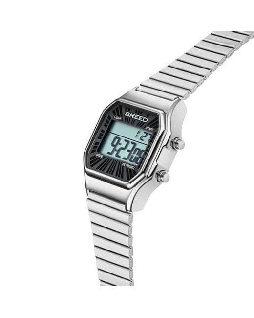 Breed Metallic Terra Digital Watch for men