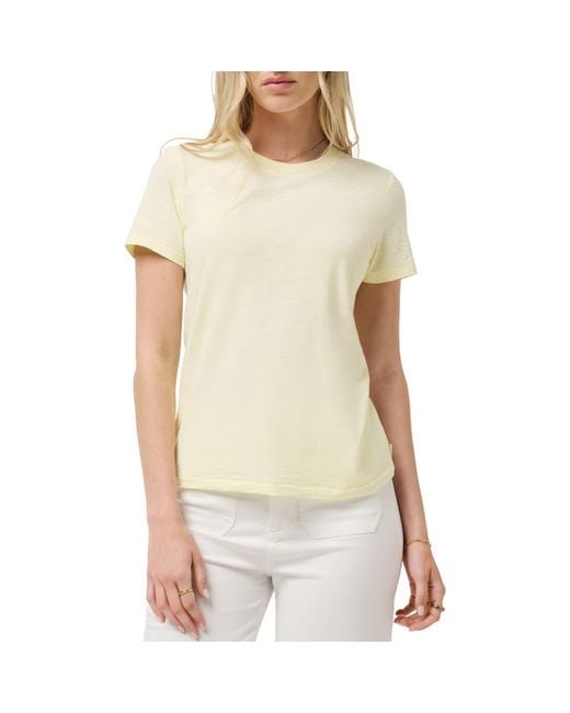 Travis Mathew Natural Cloud Crewneck T-Shirt