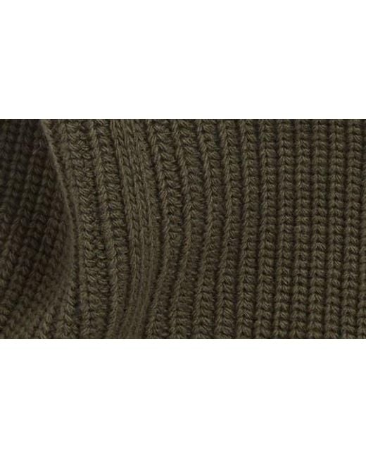 Rag & Bone Green Evan Wool Scarf for men