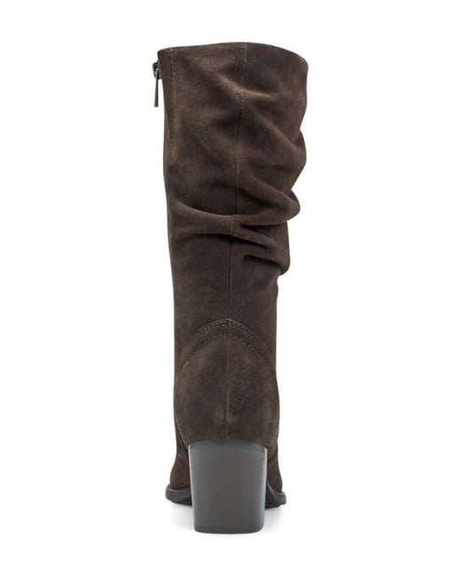 Earth Brown Vine Slouch Boot