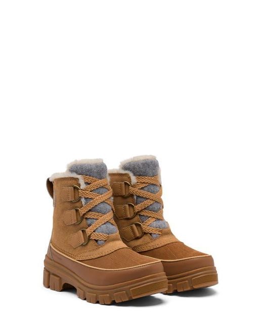Sorel Brown Tivoli V Faux Fur Lined Waterproof Boot