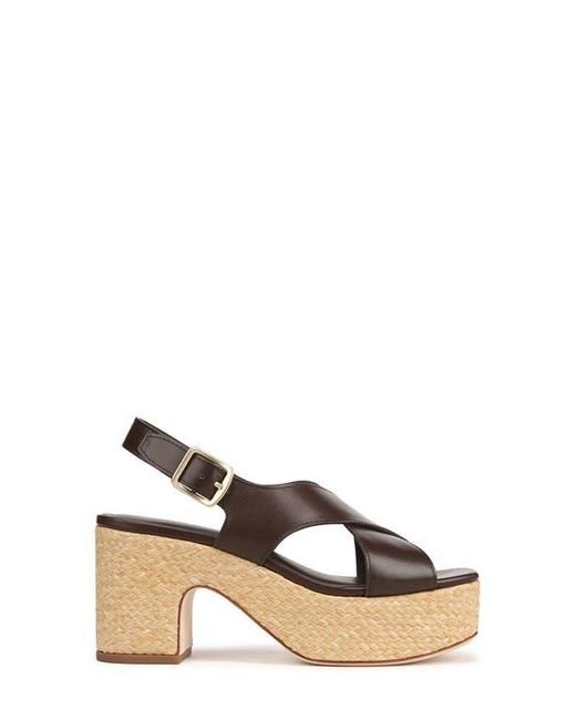 Vince Multicolor Clementina Slingback Platform Sandal