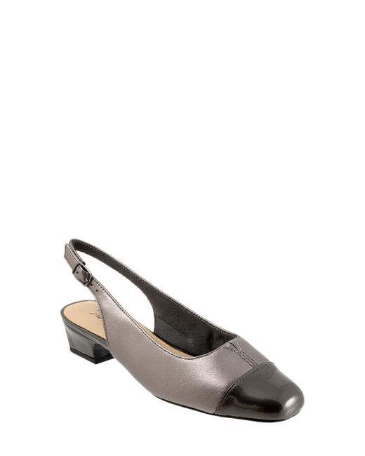 Trotters Multicolor Dea Cap Toe Slingback Pump