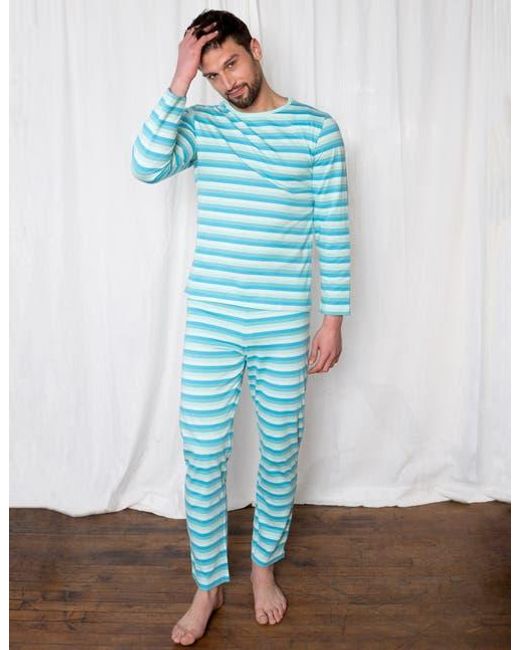 Leveret Blue Loose Fit Cotton Matching Family Pajamas, Fun & Character Themes for men