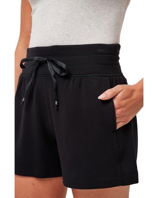 Travis Mathew Black Skyloft Soft Drawstring Shorts