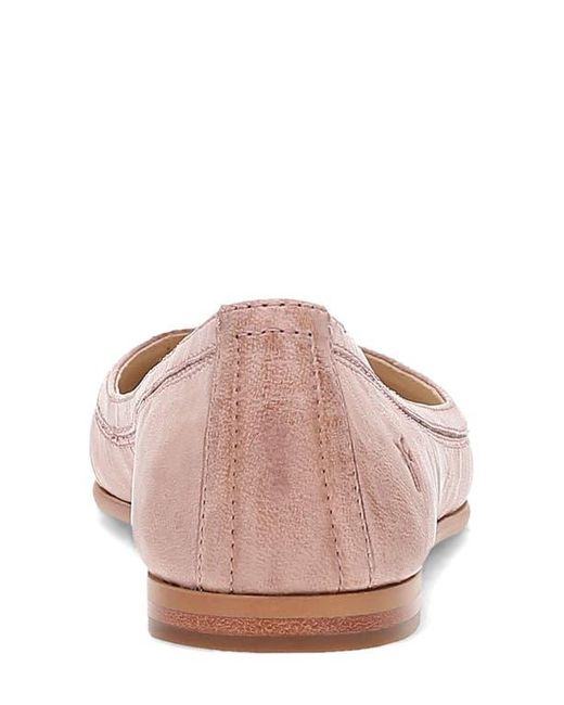 Frye Pink Carson Ballet Flat