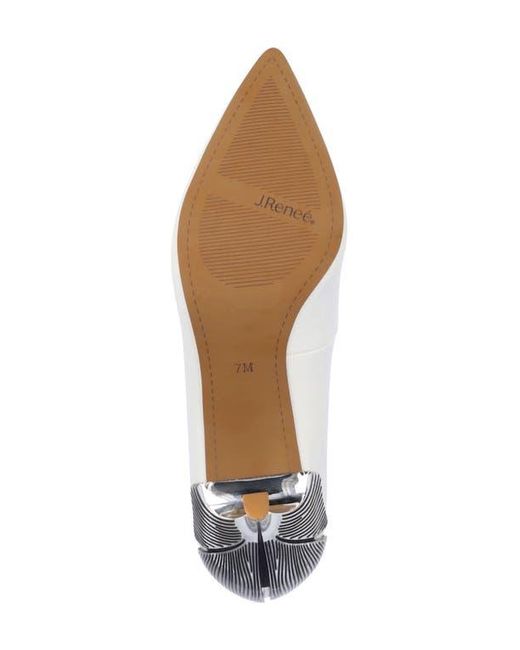 J. Reneé White Tacy Pointed Toe Pump