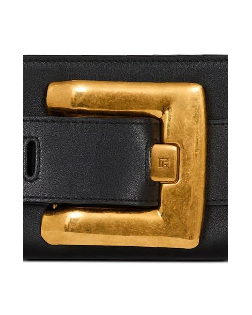 Balmain Black Anthem Clutch