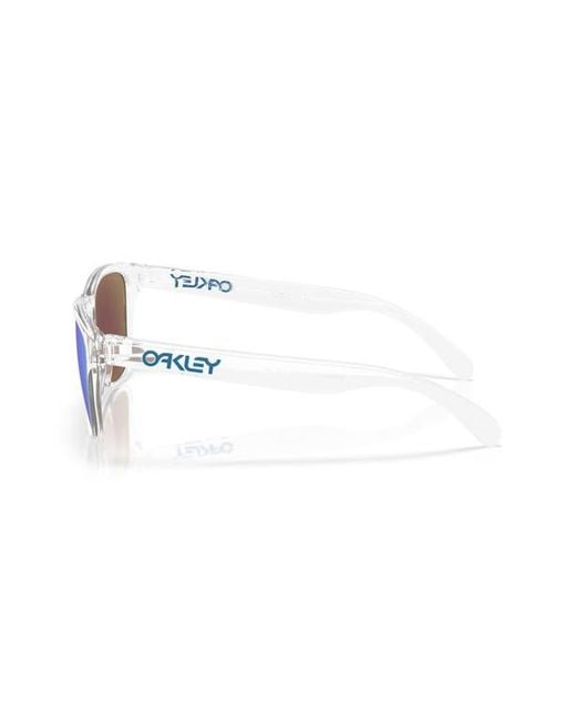 Oakley Blue Prizm Sapphire 53Mm Round Sunglasses for men