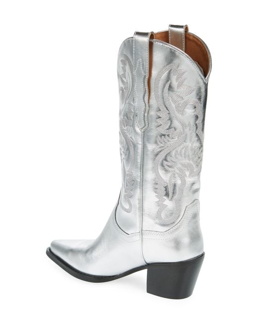 Jeffrey Campbell White dagget Western Boot