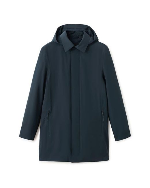 Mango Black Packable Parka for men