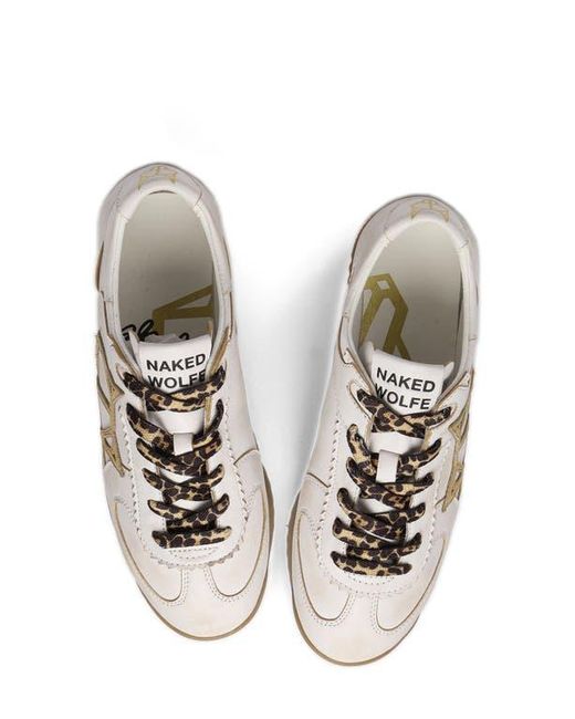 Naked Wolfe White Exposuree Sneaker