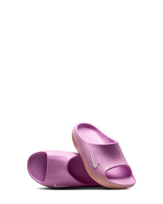 Nike Pink Reactx Rejuven8 Slide