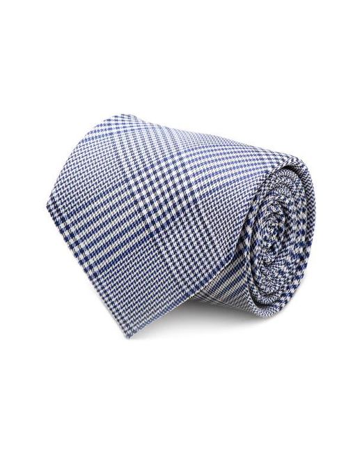 Cufflinks Inc. Blue Glen Plaid Silk Tie for men