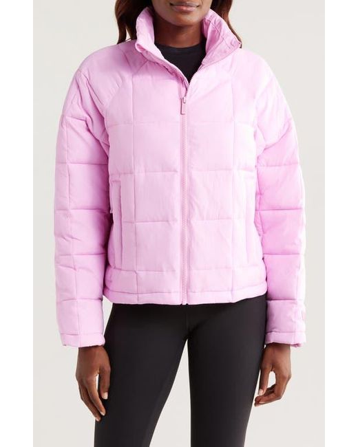 Halfdays Pink Nellie Packable Puffer Jacket