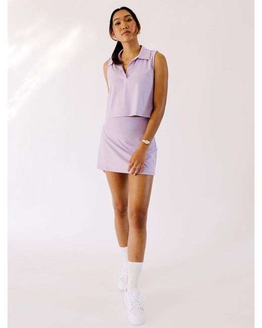 Beldrie Pink Elevated Skort