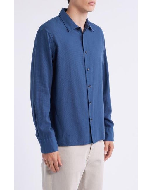 Rag & Bone Blue Dalton Button-Up Shirt for men
