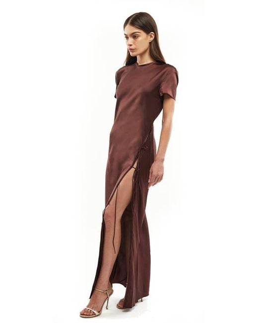 MOTHER OF ALL Brown Vivian Dress