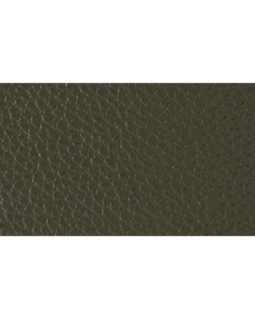 Mulberry Gray Leather Card Case