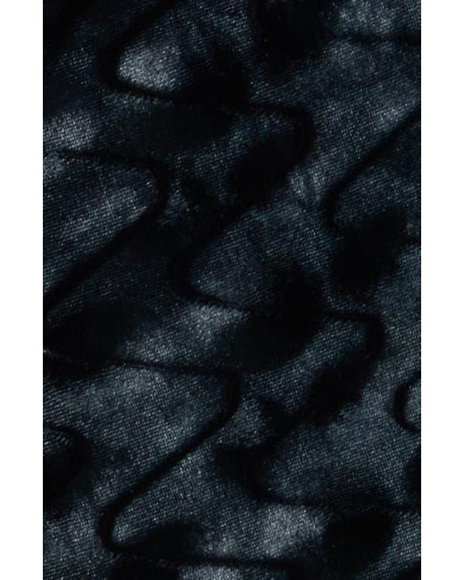 Parker The Marley Texture Velvet Maxi Dress in Black | Lyst