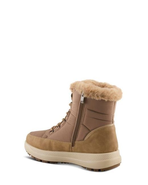 Flexus by Spring Step Brown Laroui Waterproof Winter Boot