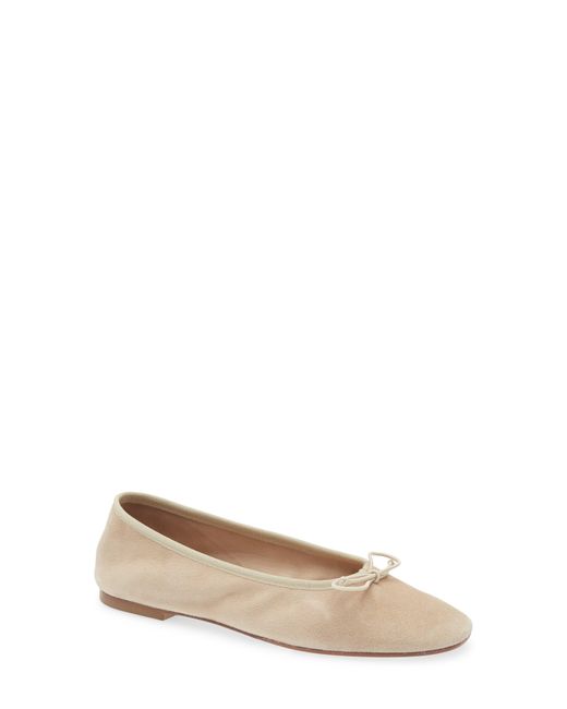 Aeyde Natural Tiby Ballet Flat