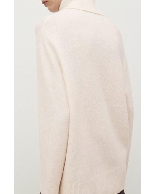 Mango Natural Turtleneck Sweater
