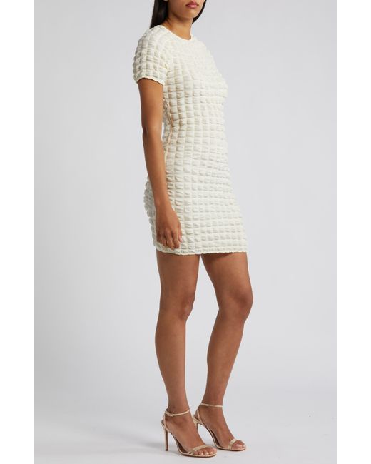 Rare London Natural Popcorn Cocktail Minidress