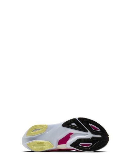 Brooks White Hyperion Max 3 Running Shoe