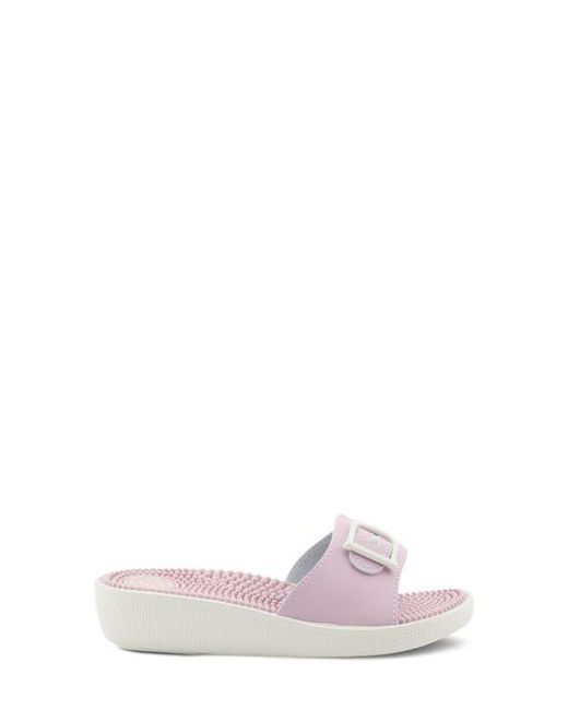 Flexus by Spring Step Pink Sabala Slide Sandal