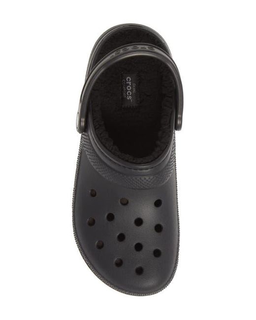 CROCSTM Black Classic Lined Slipper