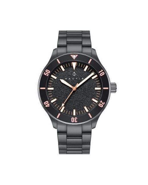 Nautis Metallic Deacon Bracelet Watch for men